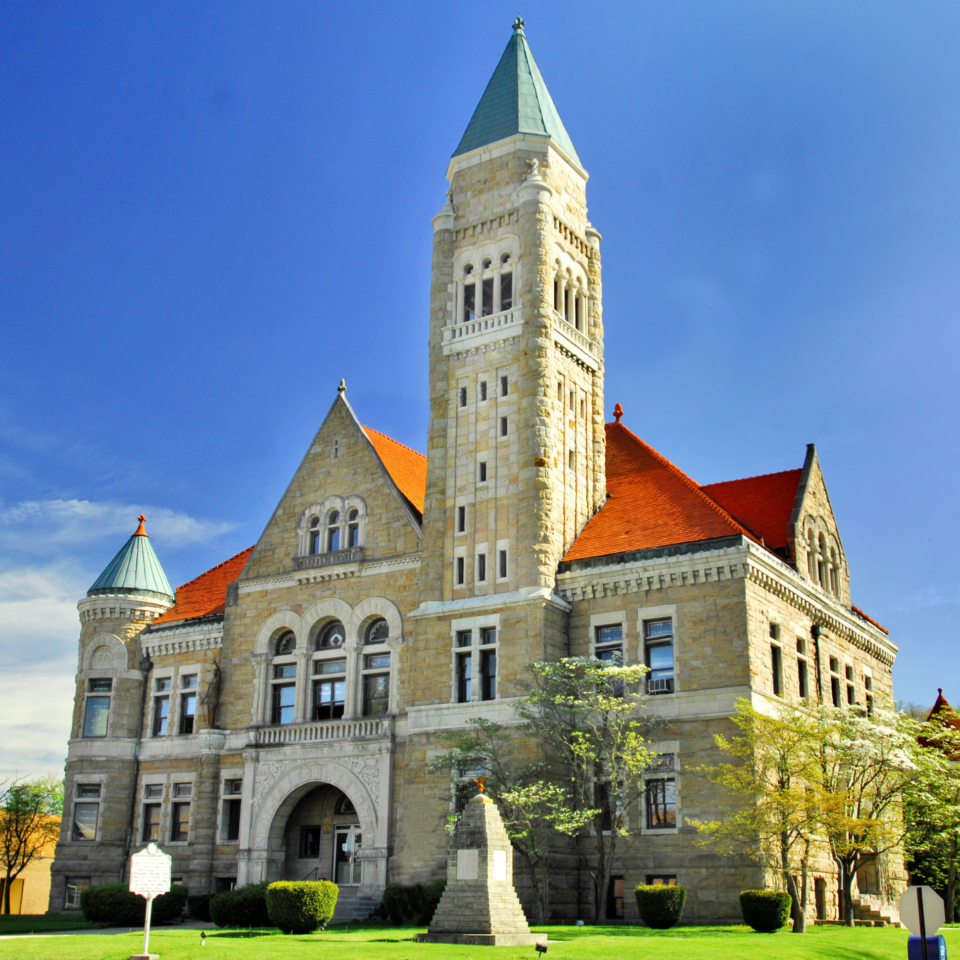 Randolph County Courthouse Exterior