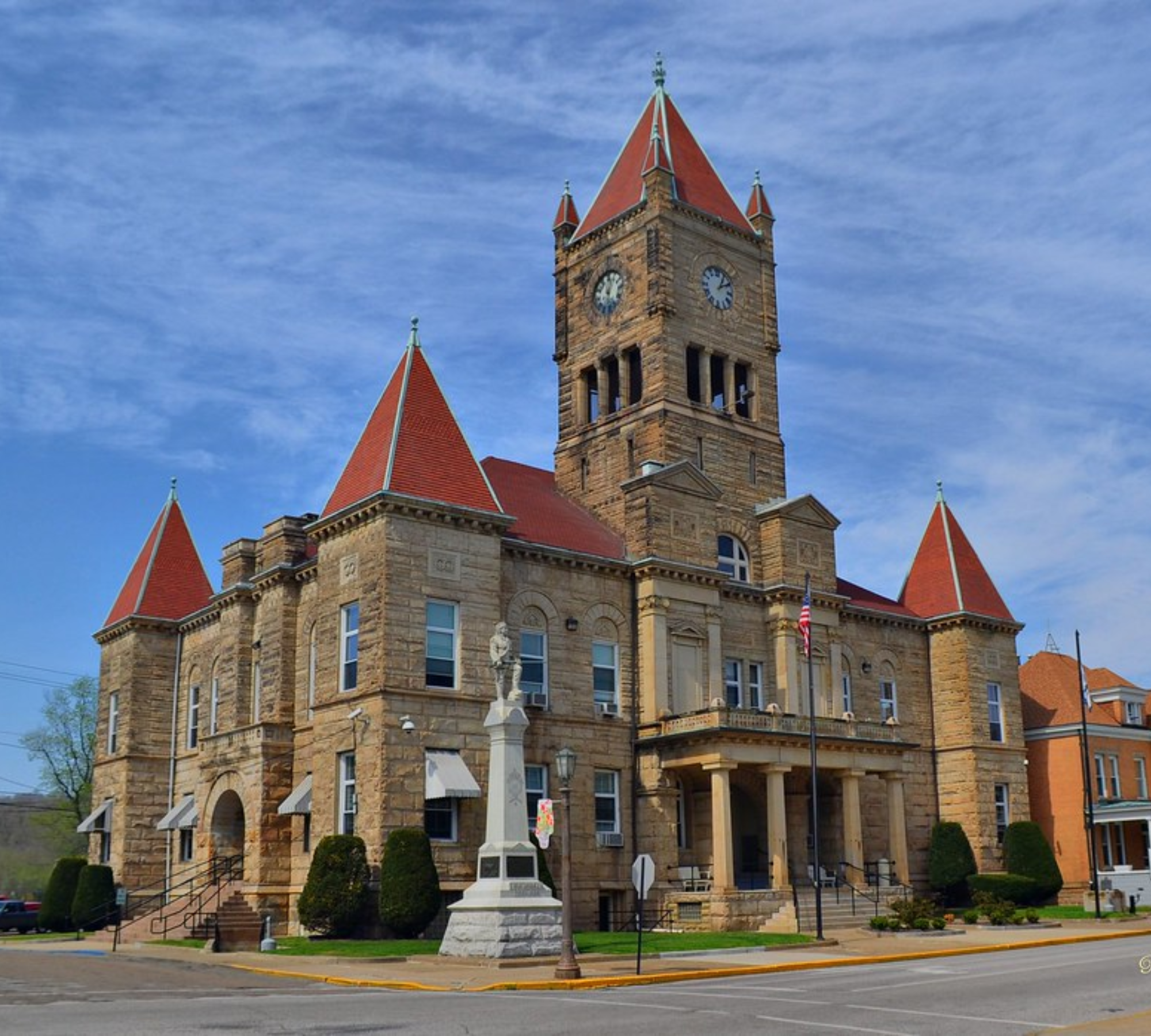 Wetzel County Courthouse Exterior